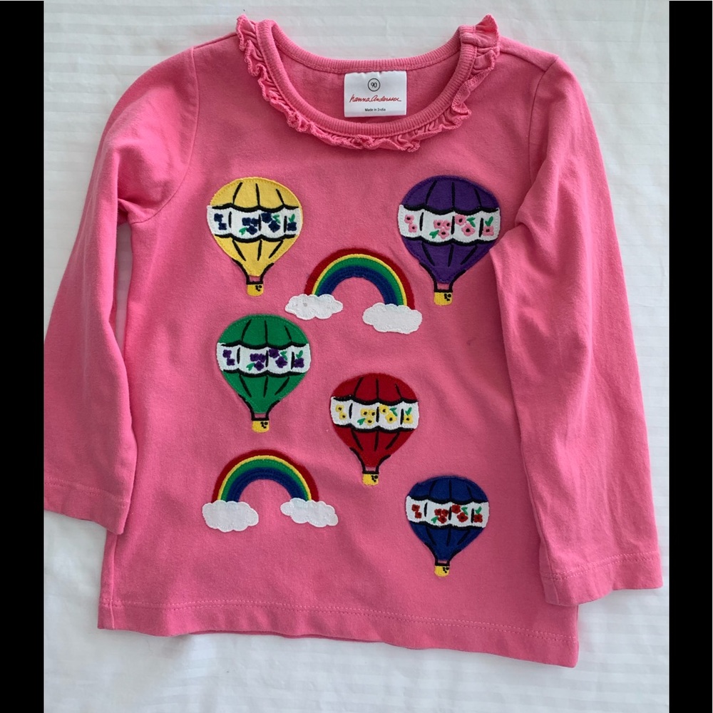 Hanna Andersson pink long sleeve top